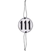 Head Number Crystal Round